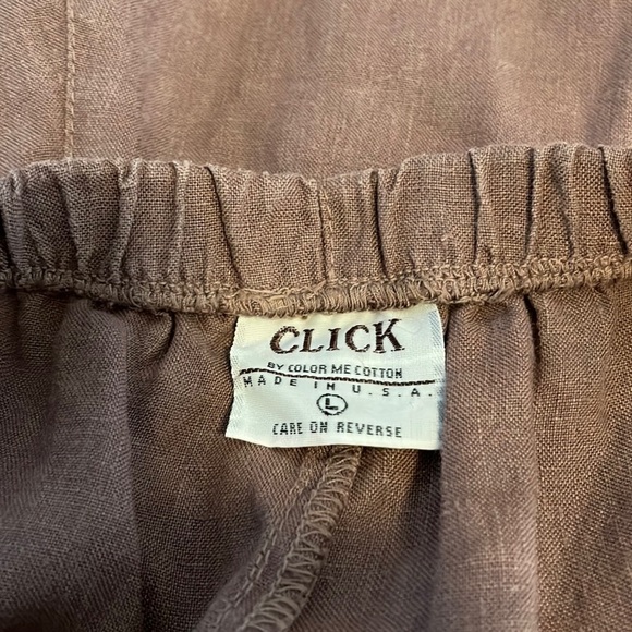 Click linen capris - Picture 3 of 8